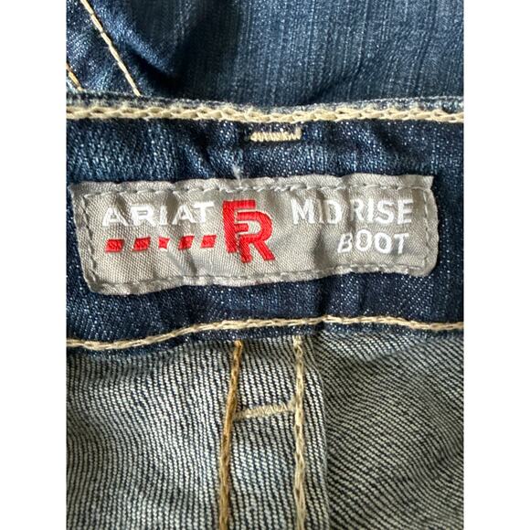 Ariat Women’s FR DuraStretch Midrise Boot Cut Jean NEW Size 25R 10016176 - Picture 11 of 12